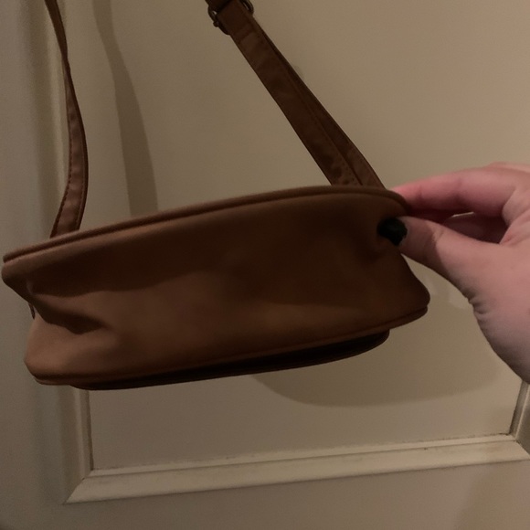 Suede Feel and Houndstooth cross body - Picture 3 of 7